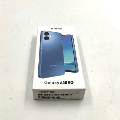 【全額返金保証】【最速発送】SAMSUNG Galaxy A25 64GB ブルー au 白ロム 超美品 動作確認済