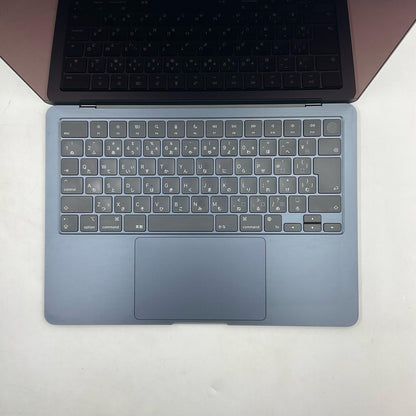 【全額返金保証】【最速発送】Apple MacBook Air 13インチ 2022 Apple M2 8GB 256GB ミッドナイト 100% 美品 動作確認済