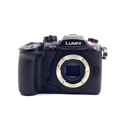 【全額返金保証】【最速発送】Panasonic デジタル一眼 LUMIX DC-GH5M2 ボディ ブラック 美品 動作確認済