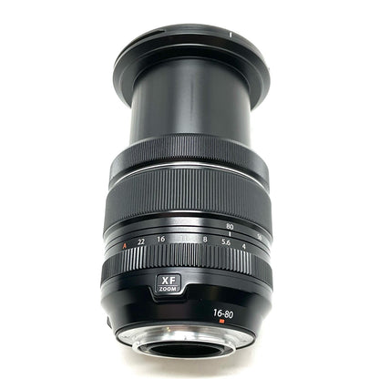 【全額返金保証】【最速発送】FUJIFILM フジノンレンズ XF16-80mmF4 R OIS WR 美品 動作確認済