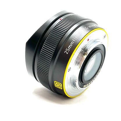 【全額返金保証】【最速発送】SG-image 25mm F1.8 ブラック [フジフイルム用] 美品 動作確認済