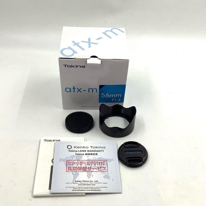 【最速発送】Tokina atx-m 56mm F1.4 X【難有】