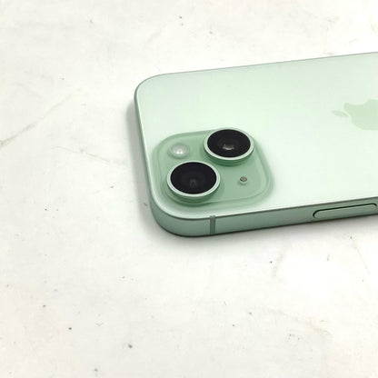 【全額返金保証】【最速発送】Apple iPhone iPhone 15 256GB グリーン Softbank 白ロム 美品 動作確認済 86%