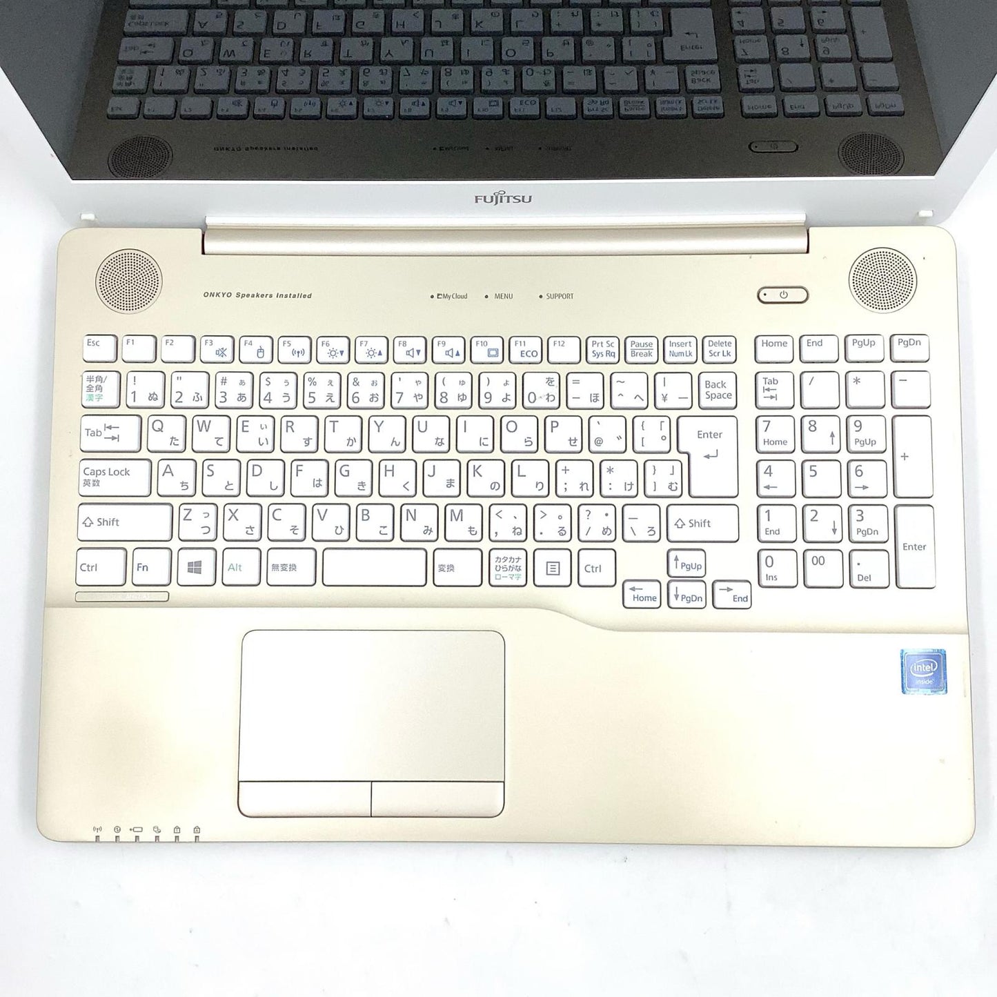 【全額返金保証】【最速発送】FUJITSU LIFEBOOK FMVA42A3G Intel Celeron 3855U 4GB HDD 1TB 美品 動作確認済