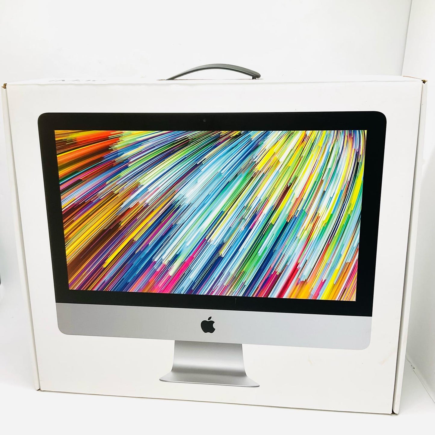 【全額返金保証】【最速発送】Apple iMac 21.5インチ 3.6GHz クアッドコア Intel Core i3 8GB HDD 1TB シルバー 美品 動作確認済