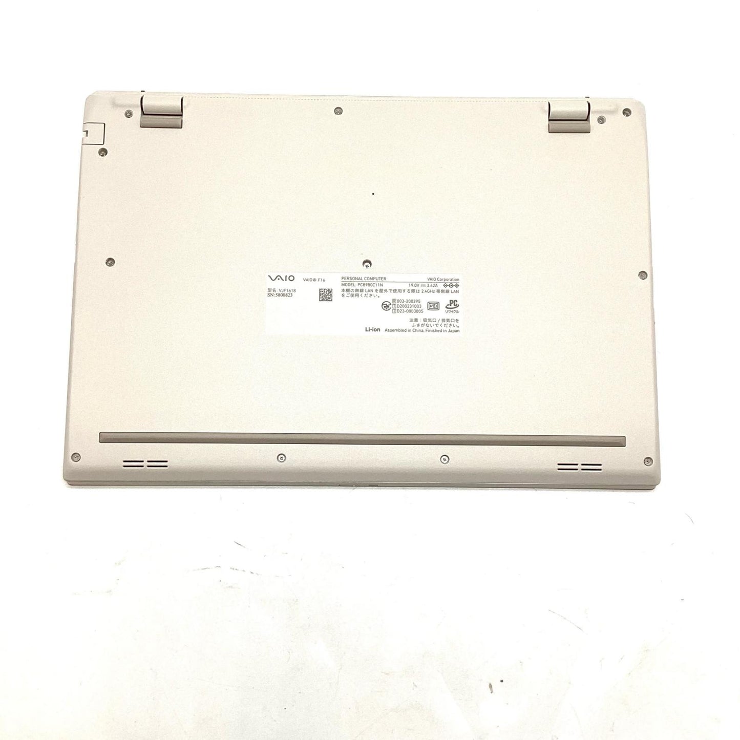 【全額返金保証】【最速発送】Sony VAIO F16 VJF1618 13th Gen Intel Core i5-1334U 16GB M.2 SSD 512GB 100% 美品 動作確認済