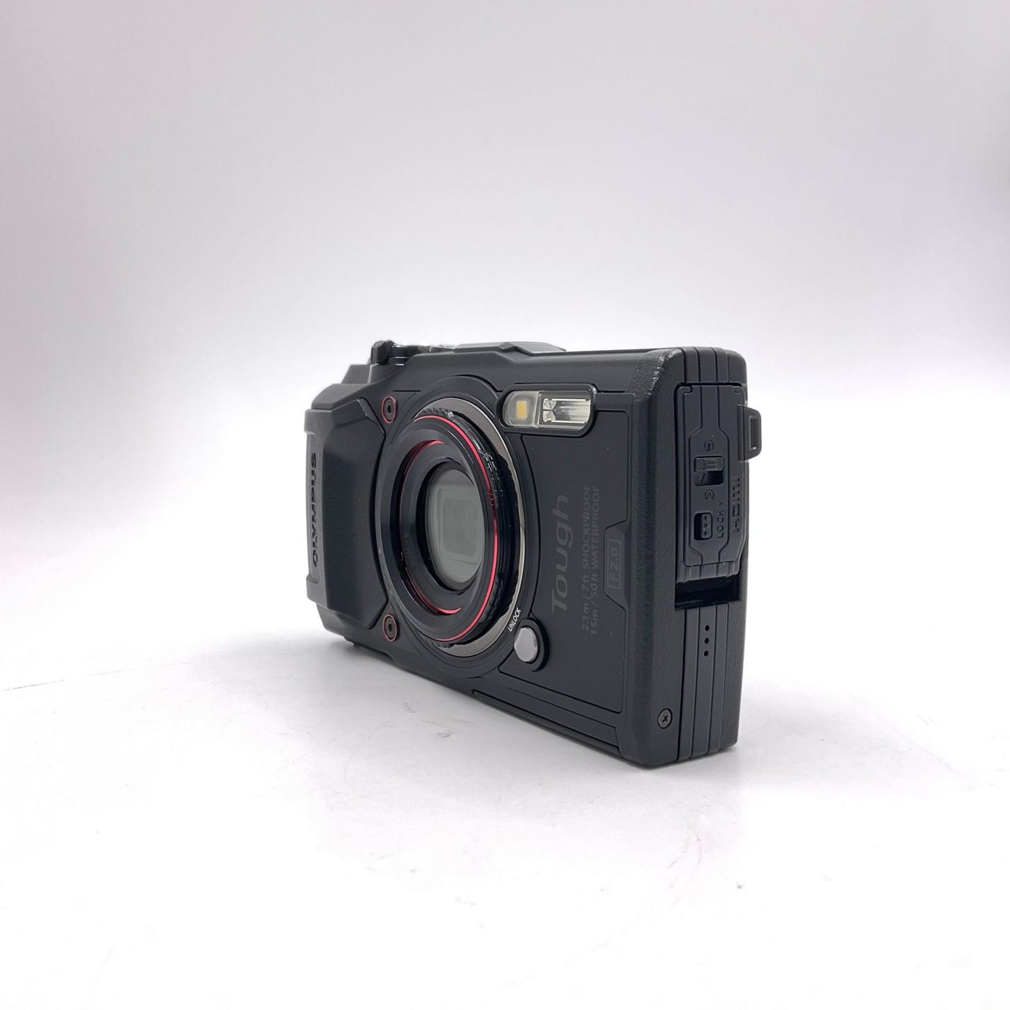 【全額返金保証】【最速発送】OLYMPUS コンパクトデジタルカメラ Tough TG-6 [ブラック] 美品 動作確認済