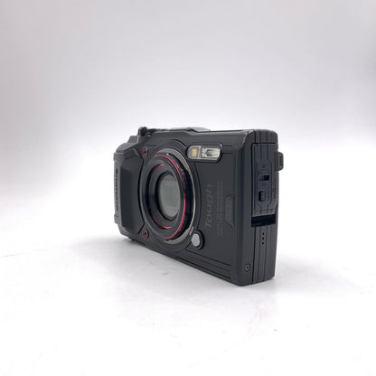 【全額返金保証】【最速発送】OLYMPUS コンパクトデジタルカメラ Tough TG-6 [ブラック] 美品 動作確認済