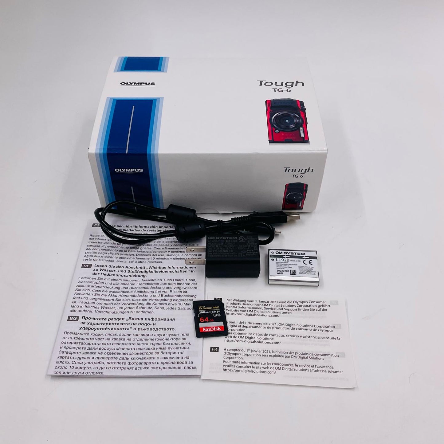 【全額返金保証】【最速発送】OLYMPUS コンパクトデジタルカメラ Tough TG-6 [ブラック] 美品 動作確認済