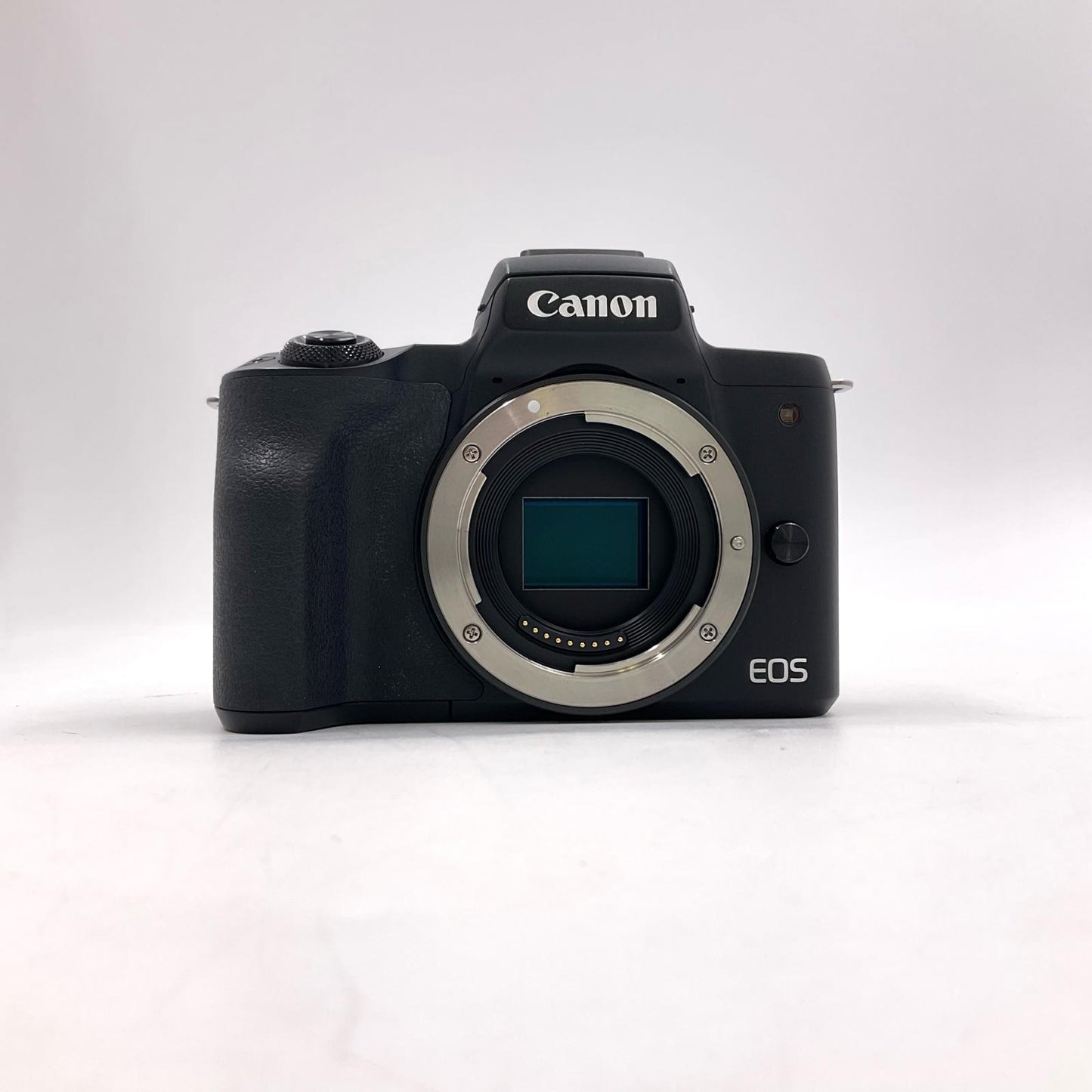 【全額返金保証】【最速発送】Canon デジタル一眼 EOS Kiss M2 EF-M15-45 IS STM レンズキット [ブラック] 美品 動作確認済