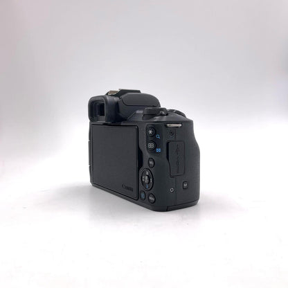 【全額返金保証】【最速発送】Canon デジタル一眼 EOS Kiss M2 EF-M15-45 IS STM レンズキット [ブラック] 美品 動作確認済