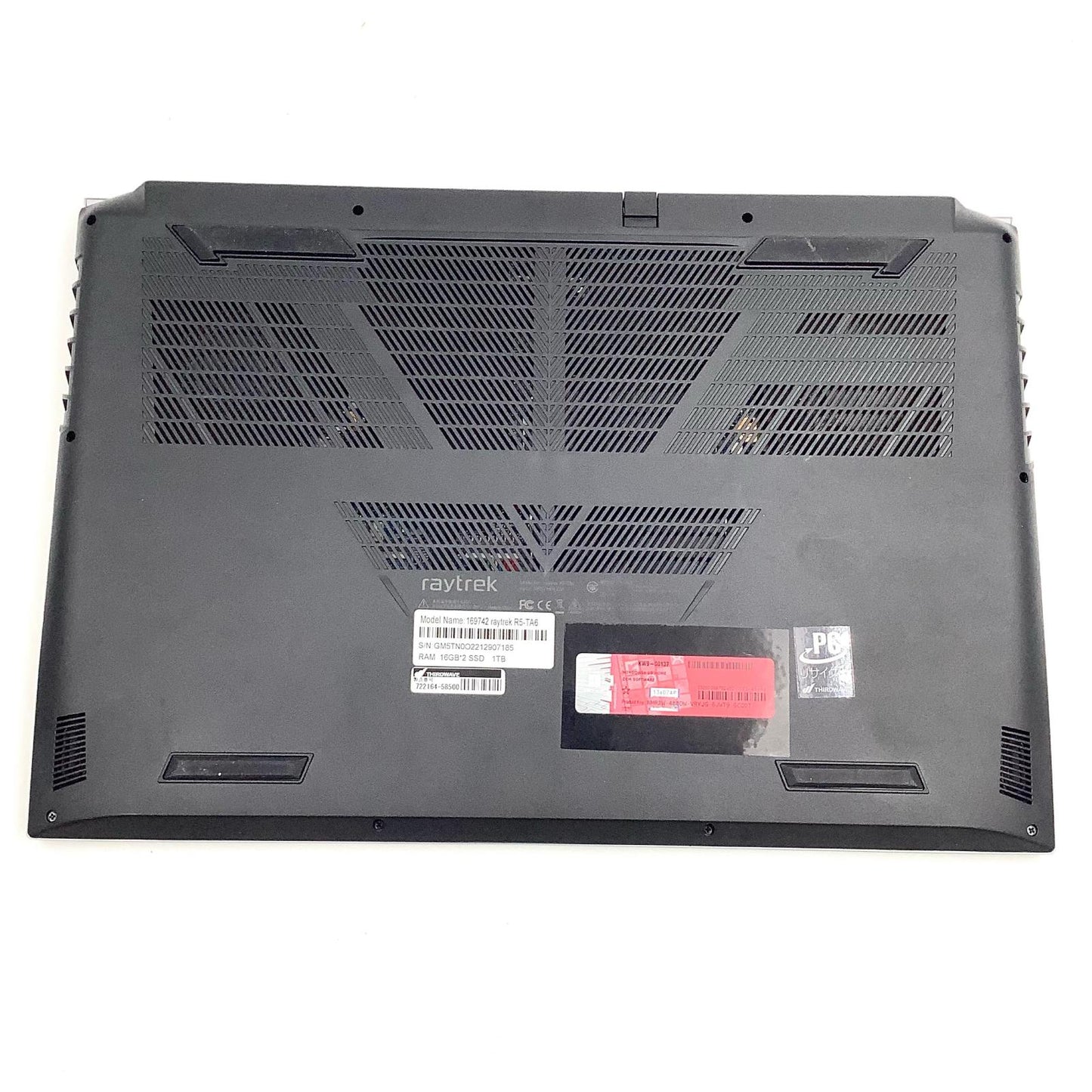 【最速発送】ドスパラ raytrek R5-TA6 169742 11th Gen Intel Core i7-11800H 32GB M.2 SSD 1TB NVIDIA GeForce RTX 3060 Laptop GPU 100%【難有】