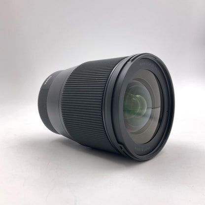 【全額返金保証】【最速発送】SIGMA 16mm F1.4 DC DN | Contemporary / キヤノンEF-Mマウント用 美品 動作確認済