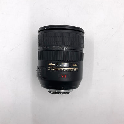 【全額返金保証】【最速発送】Nikon AF-S VR Zoom-Nikkor 24-120mm f/3.5-5.6G IF-ED 美品 動作確認済