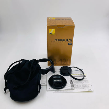 【全額返金保証】【最速発送】Nikon AF-S VR Zoom-Nikkor 24-120mm f/3.5-5.6G IF-ED 美品 動作確認済