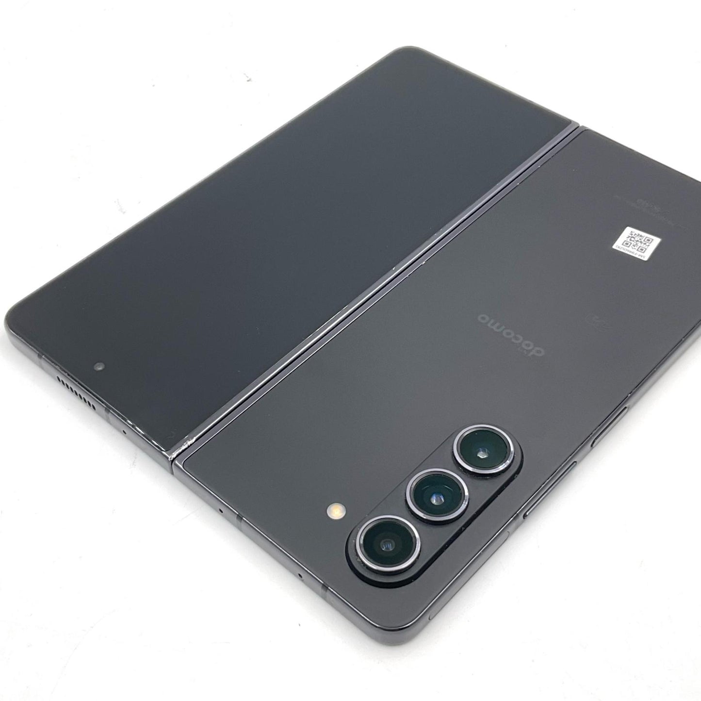 【全額返金保証】【最速発送】SAMSUNG Galaxy Z Fold5 256GB ファントムブラック docomo SIMフリー SC-55D 白ロム 美品 動作確認済