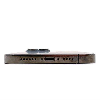 【最速発送】Apple iPhone iPhone 13 Pro Max 128GB グラファイト au SIMフリー 白ロム【難有】 80%