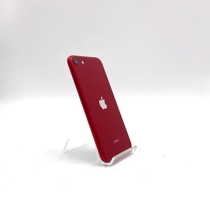 【全額返金保証】【最速発送】Apple iPhone iPhone SE（第3世代） 64GB (PRODUCT)RED au SIMフリー 白ロム 動作確認済 80%