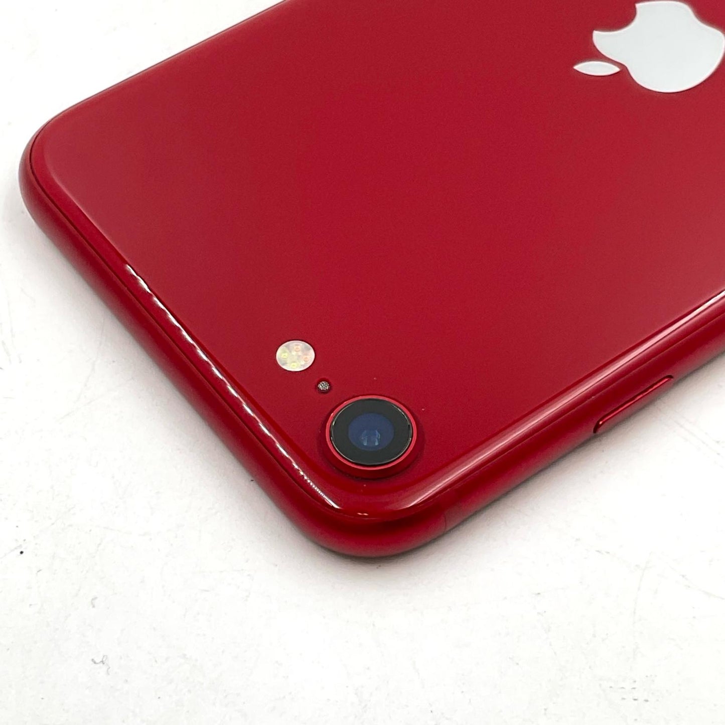 【全額返金保証】【最速発送】Apple iPhone iPhone SE（第3世代） 64GB (PRODUCT)RED au SIMフリー 白ロム 動作確認済 80%