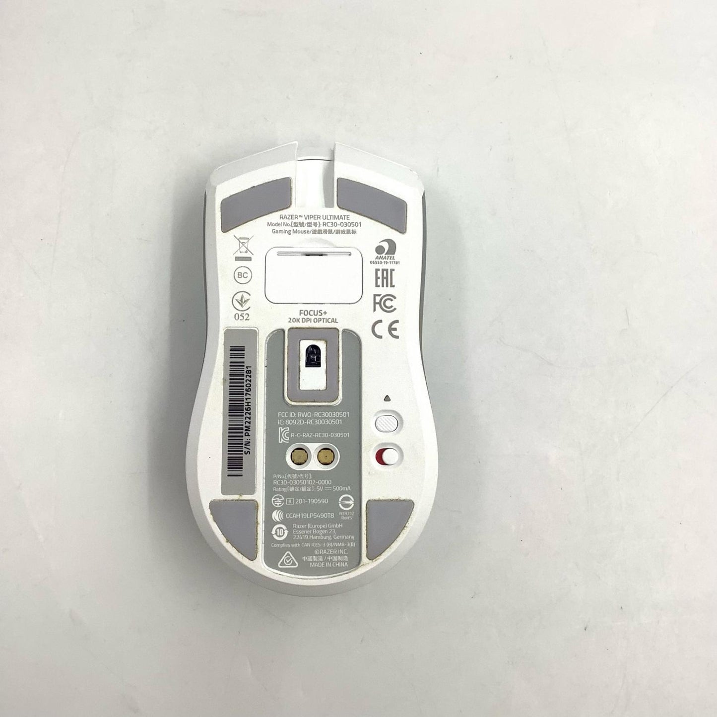 【全額返金保証】【最速発送】Razer Viper Ultimate RC30-030501 美品 動作確認済
