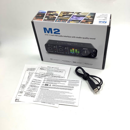 【全額返金保証】【最速発送】MOTU オーディオインターフェイス MOTU M2 美品 動作確認済