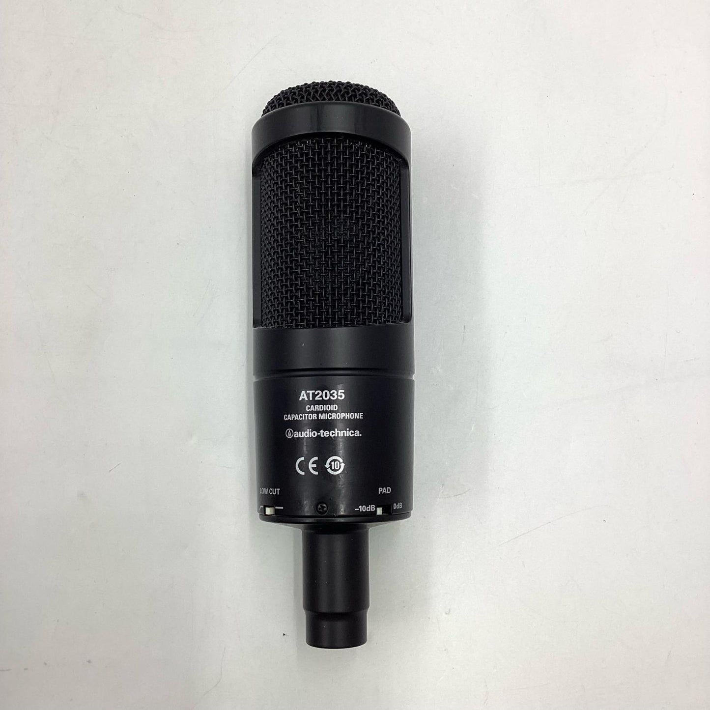 【全額返金保証】【最速発送】audio-technica コンデンサーマイク AT2035 美品 動作確認済