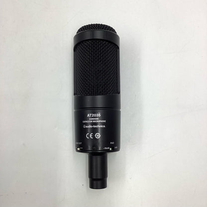 【全額返金保証】【最速発送】audio-technica コンデンサーマイク AT2035 美品 動作確認済