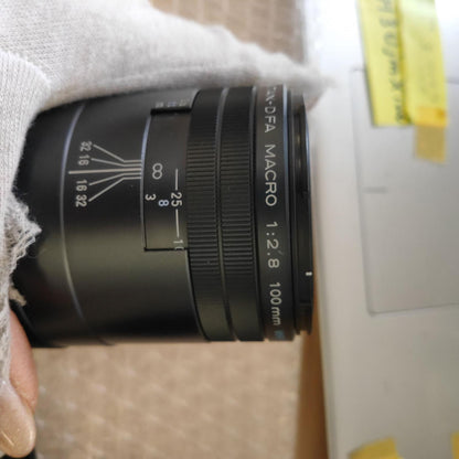 【全額返金保証】【最速発送】PENTAX smc PENTAX-D FA マクロ 100mm F2.8 WR 美品 動作確認済
