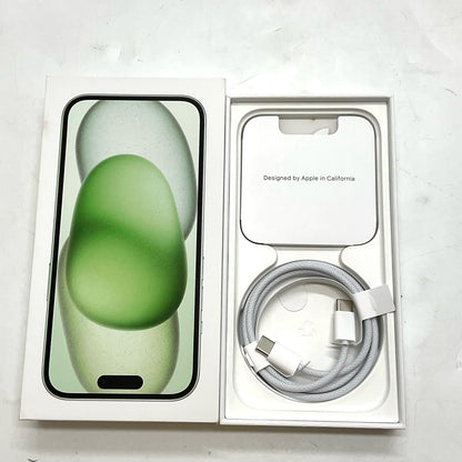 【全額返金保証】【最速発送】Apple iPhone iPhone 15 128GB グリーン SIMフリー 白ロム 美品 動作確認済 88%