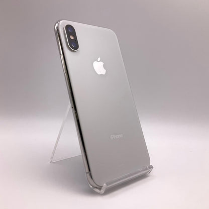 【最速発送】Apple iPhone iPhone XS 256GB シルバー au 白ロム【難有】 76%