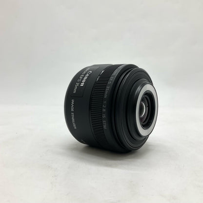 【全額返金保証】【最速発送】Canon EF-S35mm F2.8 マクロ IS STM 美品 動作確認済