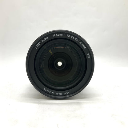 【全額返金保証】【最速発送】SIGMA 17-50mm F2.8 EX DC OS HSM [キヤノン用] 美品 動作確認済
