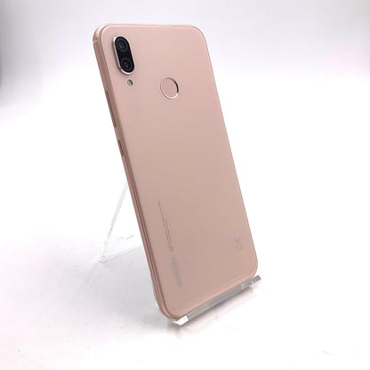 【全額返金保証】【最速発送】Huawei P 20　lite 32GB サクラピンク Softbank ANE-LX2J 白ロム 動作確認済