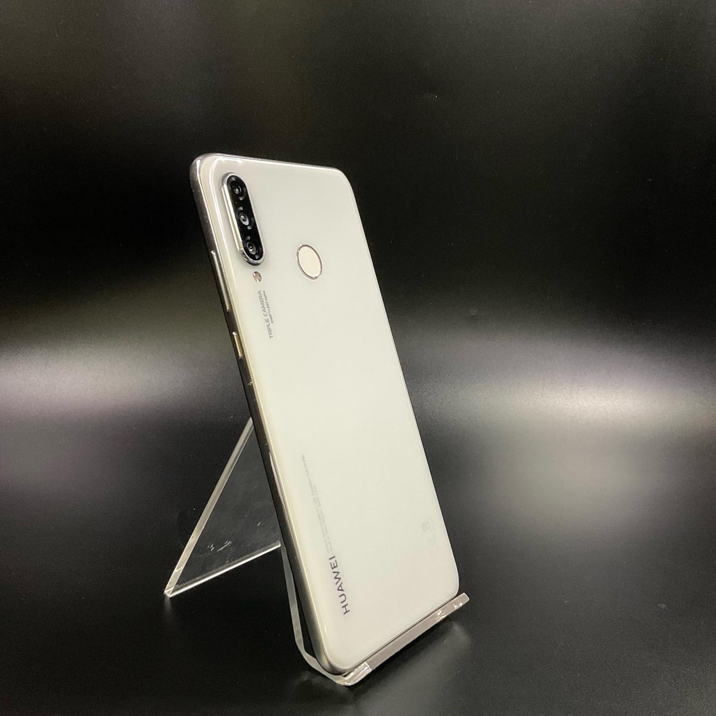 【全額返金保証】【最速発送】Huawei P 30　lite 64GB パールホワイト Softbank SIMフリー MAR-LX2J 白ロム 美品 動作確認済