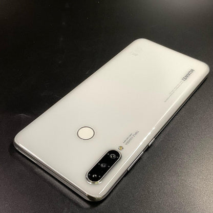 【全額返金保証】【最速発送】Huawei P 30　lite 64GB パールホワイト Softbank SIMフリー MAR-LX2J 白ロム 美品 動作確認済