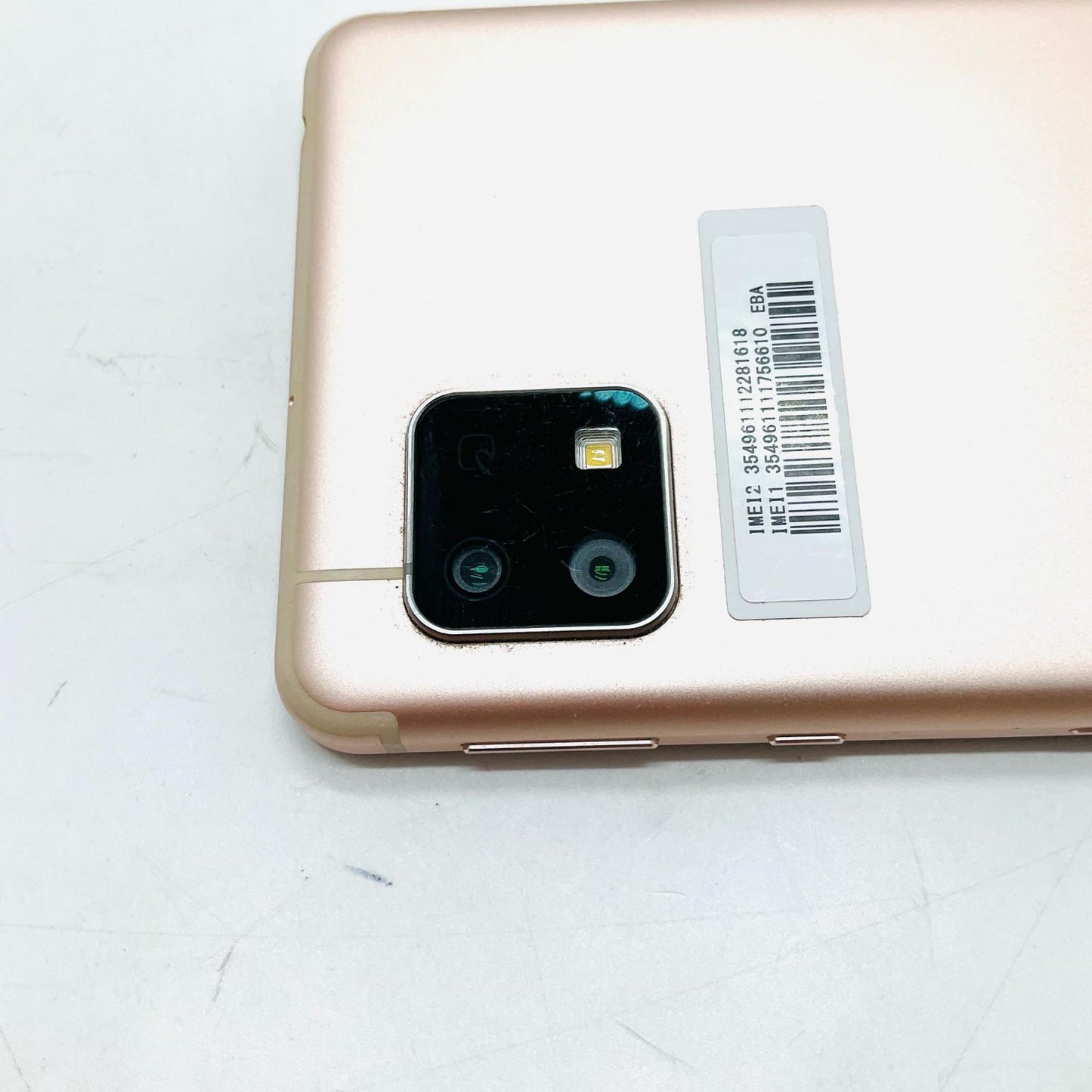 【最速発送】SHARP AQUOS sense4 lite 64GB ライトカッパー 楽天モバイル SH-RM15 白ロム【難有】