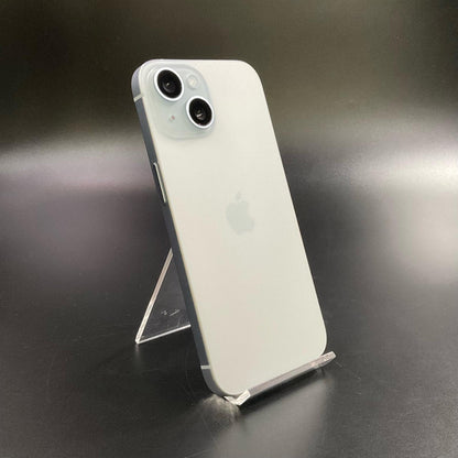 【全額返金保証】【最速発送】Apple iPhone iPhone 15 128GB ブルー au SIMフリー 白ロム 美品 動作確認済 87%