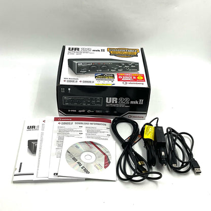 【全額返金保証】【最速発送】Steinberg(スタインバーグ) UR22mkII 美品 動作確認済