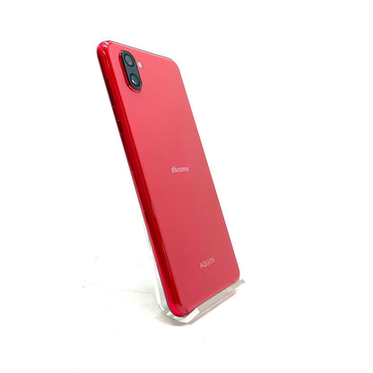 【全額返金保証】【最速発送】SHARP AQUOS R3 128GB ラグジュアリーレッド docomo SH-04L 白ロム 美品 動作確認済