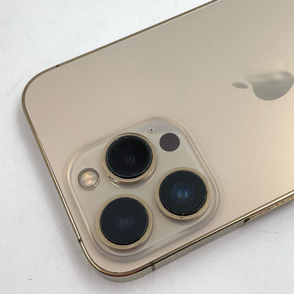 【全額返金保証】【最速発送】Apple iPhone iPhone 13 Pro 128GB ゴールド docomo SIMフリー 白ロム 動作確認済 75%