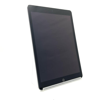 【全額返金保証】【最速発送】Apple iPad iPad 10.2インチ 第9世代 64GB スペースグレイ WiFi+Cellular au 美品 動作確認済