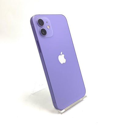 【全額返金保証】【最速発送】Apple iPhone iPhone 12 64GB パープル au 白ロム 美品 動作確認済 86%