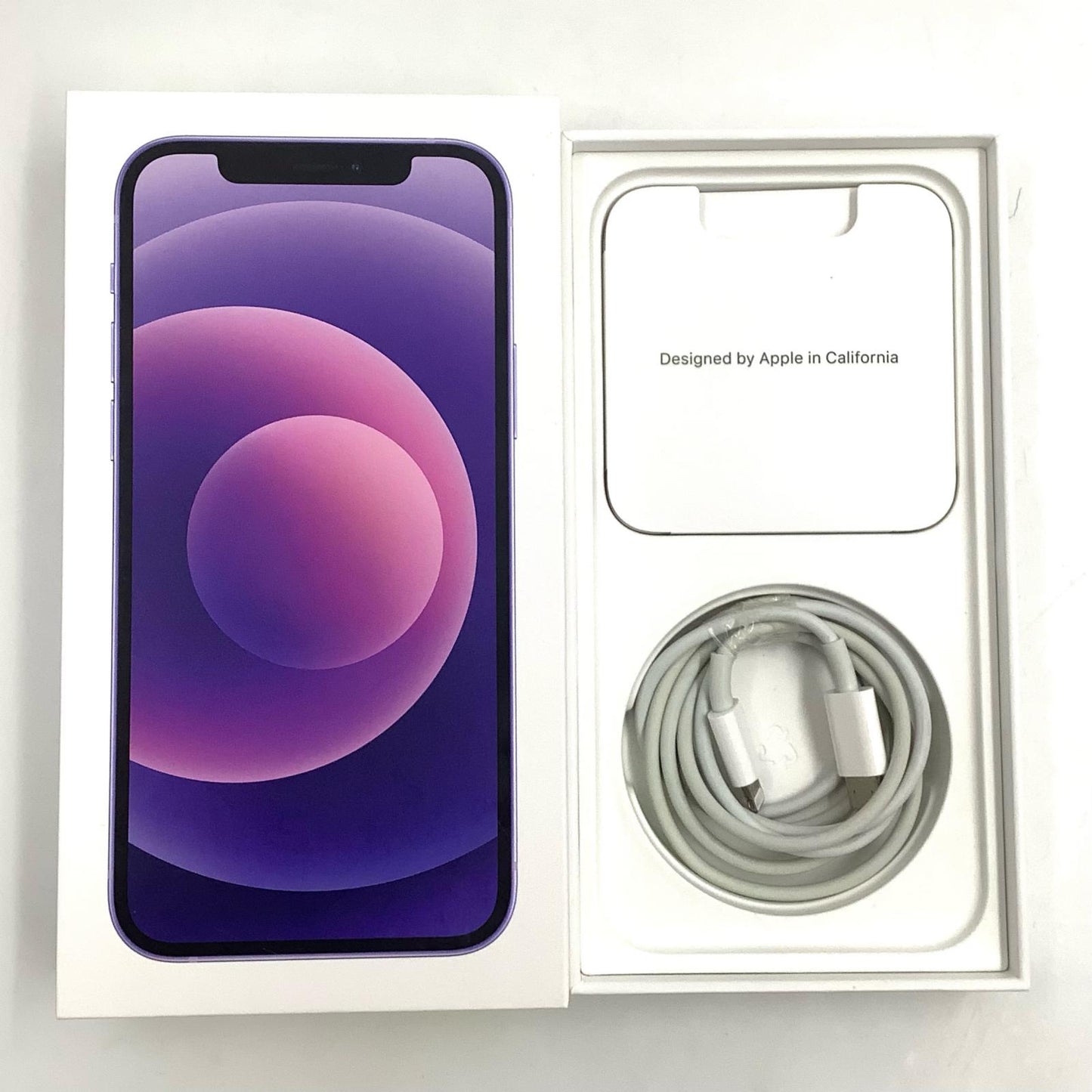 【全額返金保証】【最速発送】Apple iPhone iPhone 12 64GB パープル au 白ロム 美品 動作確認済 86%