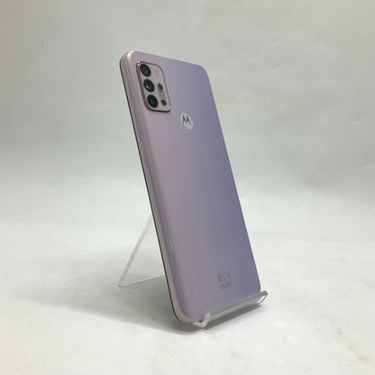 【全額返金保証】【最速発送】Motorola moto g 30 128GB パステルスカイ SIMフリー XT2129-2 白ロム 美品 動作確認済