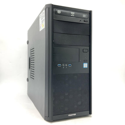 【全額返金保証】【最速発送】フロンティア ゲーミングデスクトップPC FRGAH370/WS10/NTK intel core i7-9700 32GB M.2 SSD 1TB SSD 240GB NVIDIA GeForce RTX 2080 Super 動作確認済