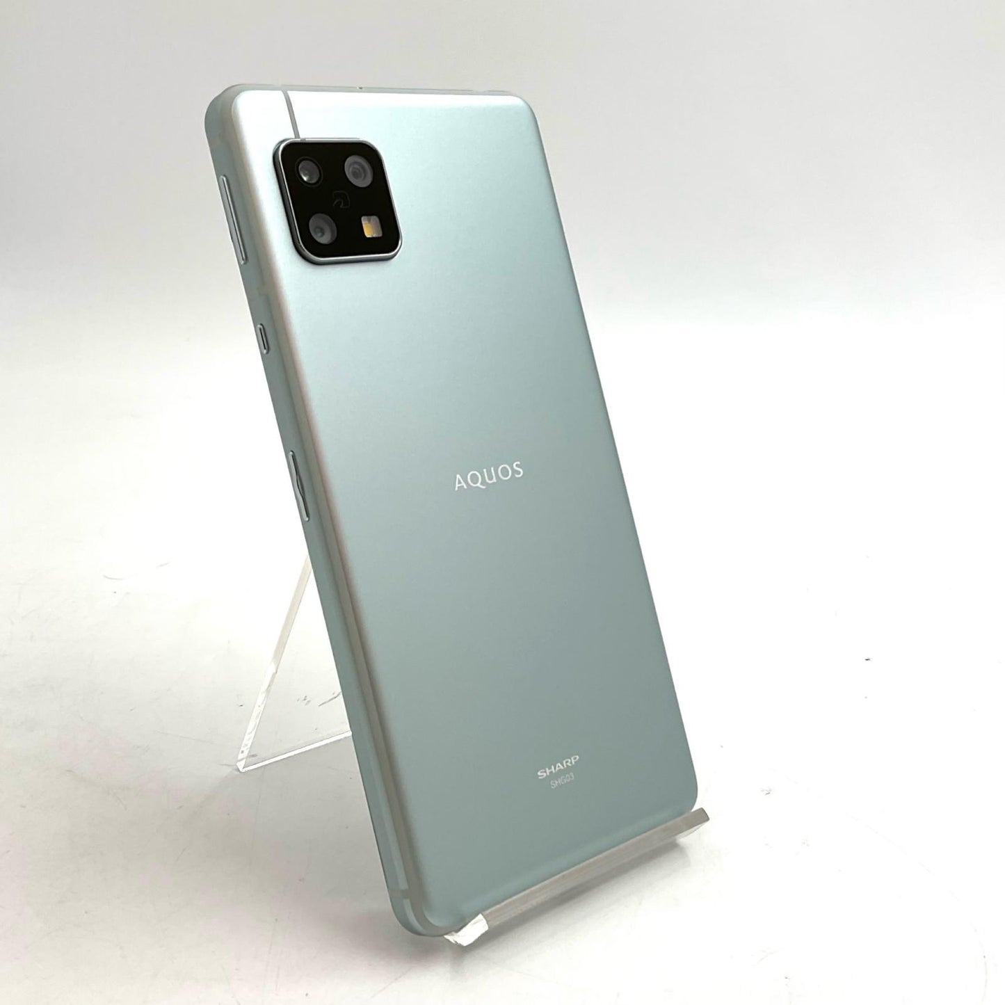 【全額返金保証】【最速発送】SHARP AQUOS sense5G 64GB Olive Silver au SHG03 白ロム 超美品 動作確認済