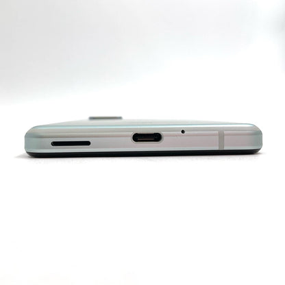 【全額返金保証】【最速発送】SHARP AQUOS sense5G 64GB Olive Silver au SHG03 白ロム 超美品 動作確認済