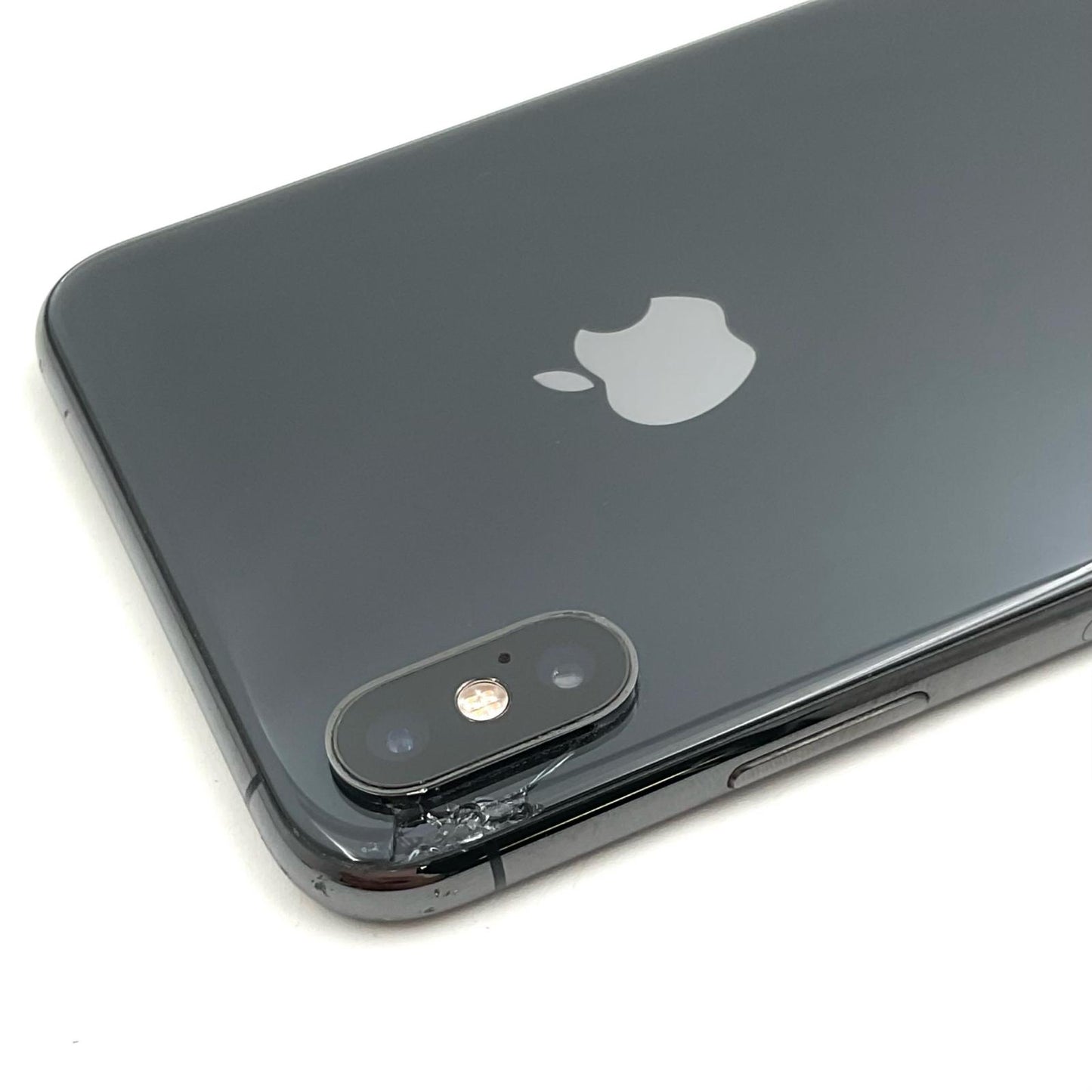【最速発送】Apple iPhone iPhone XS Max 256GB スペースグレイ Softbank SIMフリー 白ロム【難有】 77%