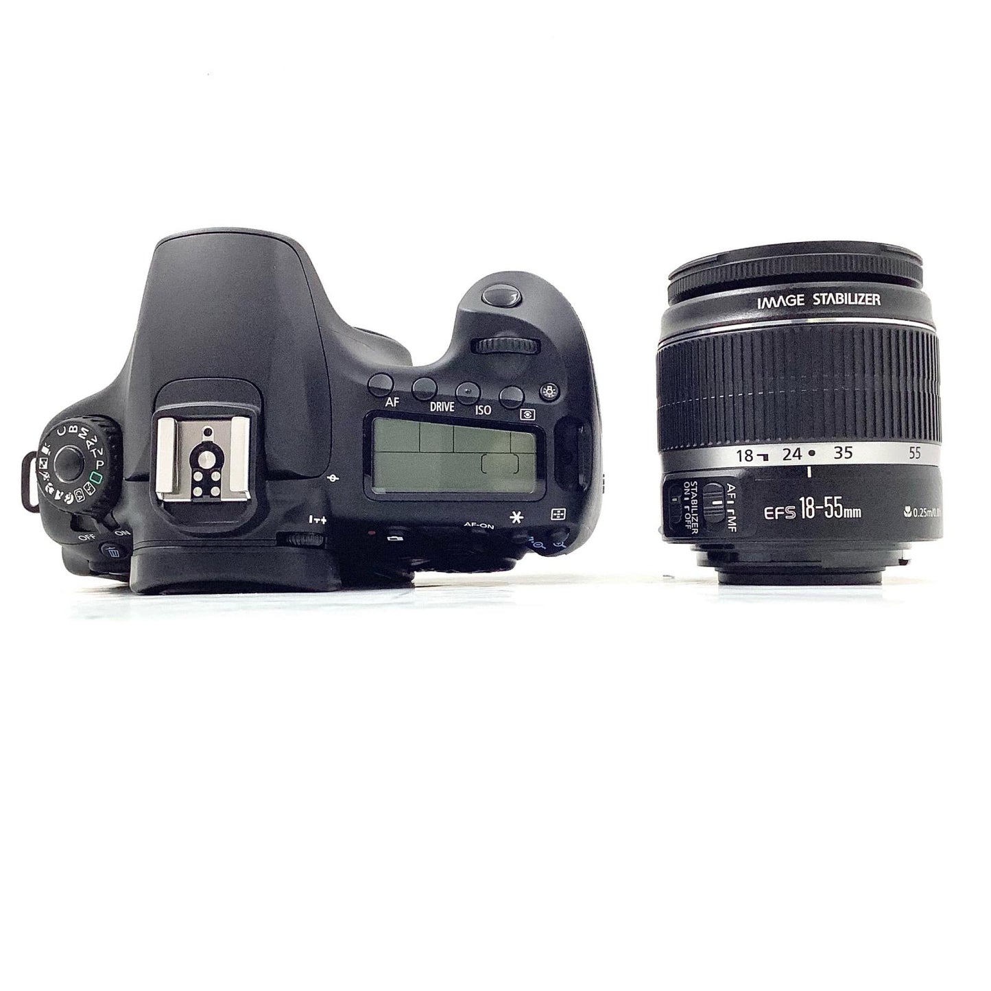 【全額返金保証】【最速発送】Canon デジタル一眼 EOS 60D EF-S18-55 IS レンズキット ブラック 美品 動作確認済