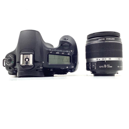 【全額返金保証】【最速発送】Canon デジタル一眼 EOS 60D EF-S18-55 IS レンズキット ブラック 美品 動作確認済